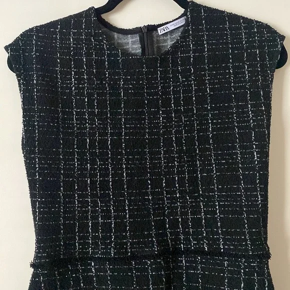 Zara Black and White Dress - Picture 4 of 4